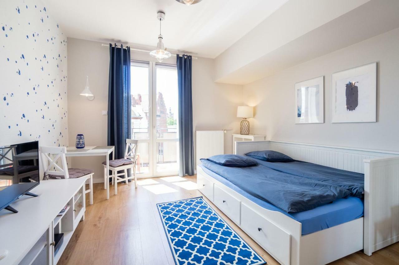 Blue Apartament กดัญสก์ ภายนอก รูปภาพ