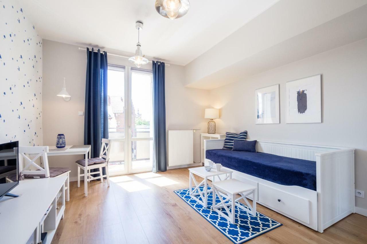 Blue Apartament กดัญสก์ ภายนอก รูปภาพ